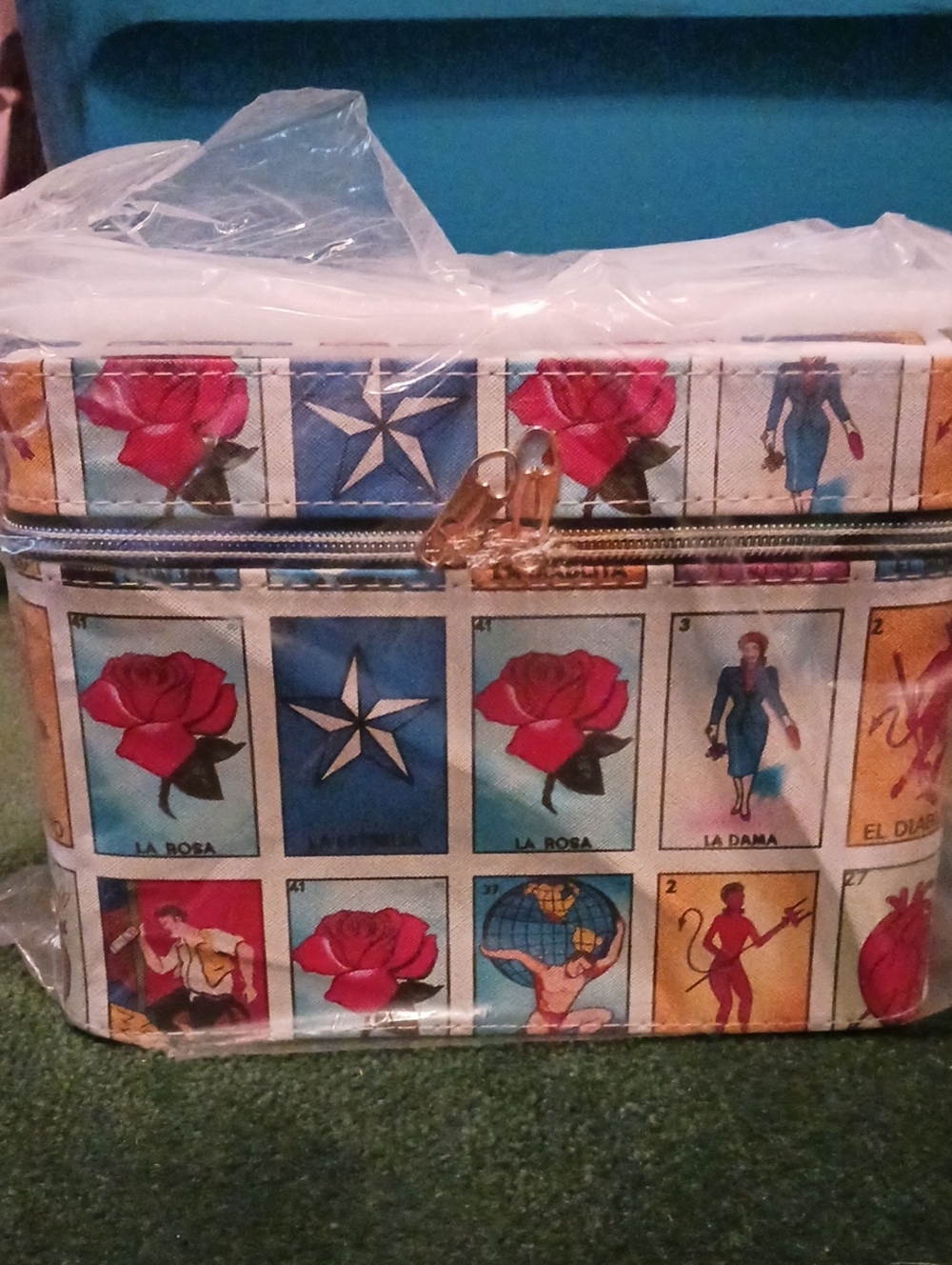 Loteria Train Case And Coin Purse NWT